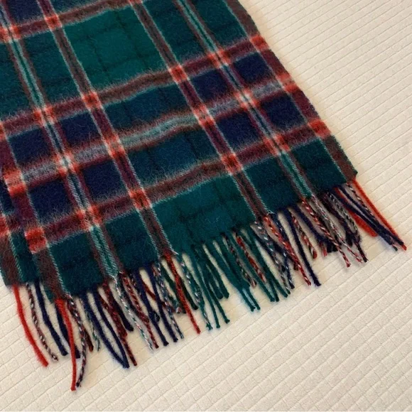 Clans Scotland 100% wool tartan plaid scarf - Picture 3 of 10
